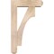 Ekena Millwork Westlake Craftsman Smooth Bracket w/ Offset Brace, Douglas Fir, 5 1/2"W x 18"D x 30"H BKT0604X18X30WTL04SDF - alternate 2